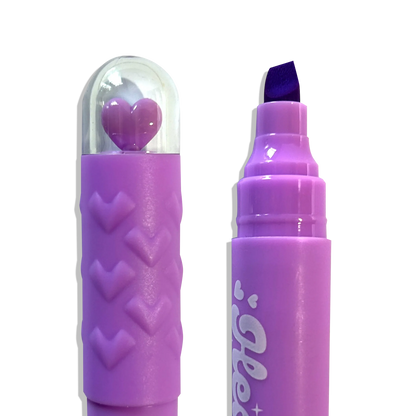 Neon Heart Pops Highlighter 6 Pack IAR25