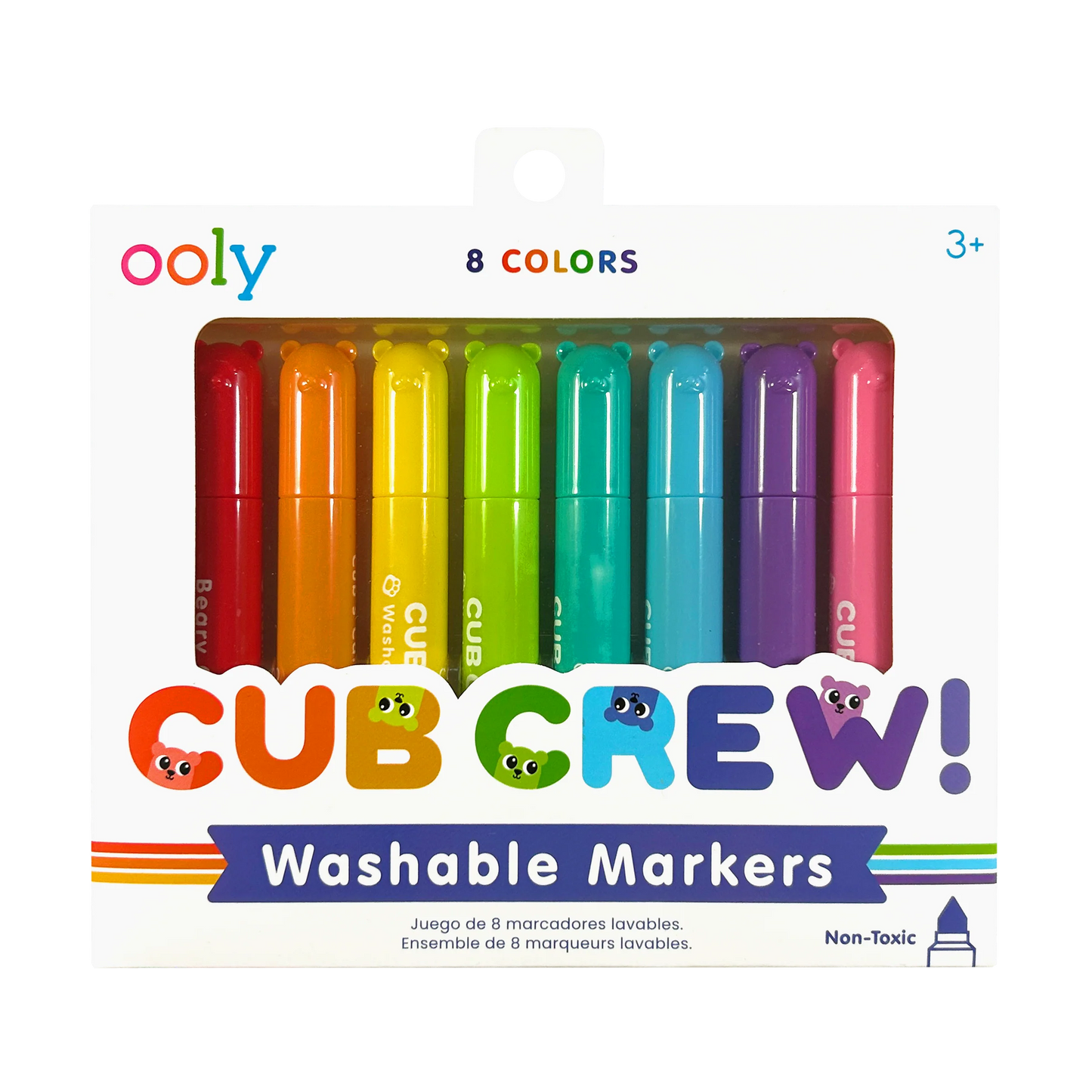 Cub Crew Washable Markers 8 Pack IAR25