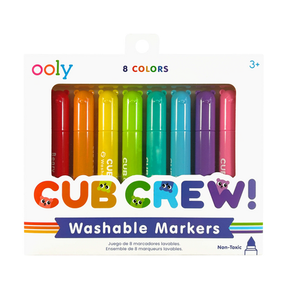 Cub Crew Washable Markers 8 Pack IAR25