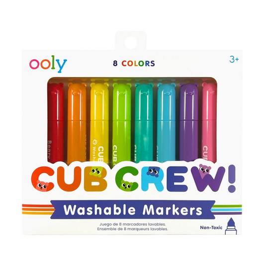 Cub Crew Washable Markers 8 Pack IAR25