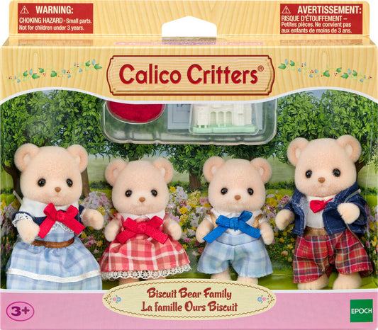 Biscuit Bear Family Calico Critters IC26