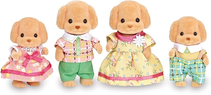Toy Poodle Family Calico Critters IC26