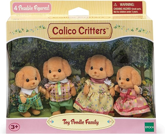 Toy Poodle Family Calico Critters IC26