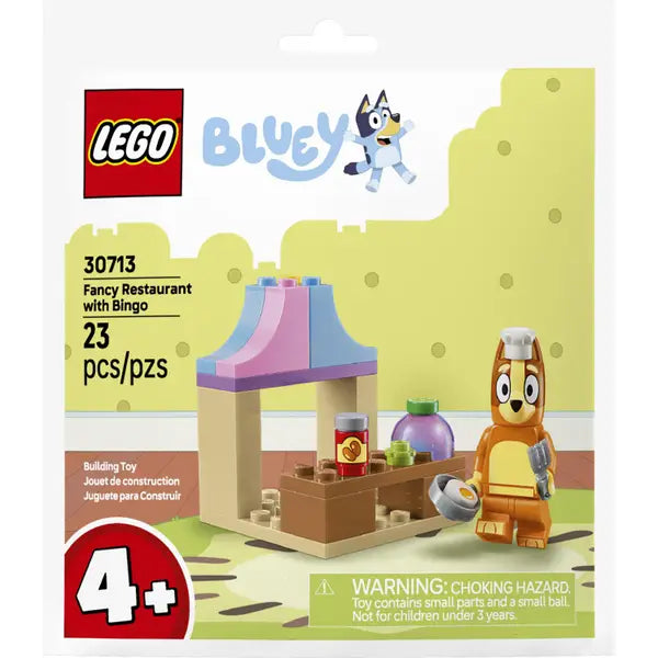 Fancy Restaurant With Bingo Lego LF26