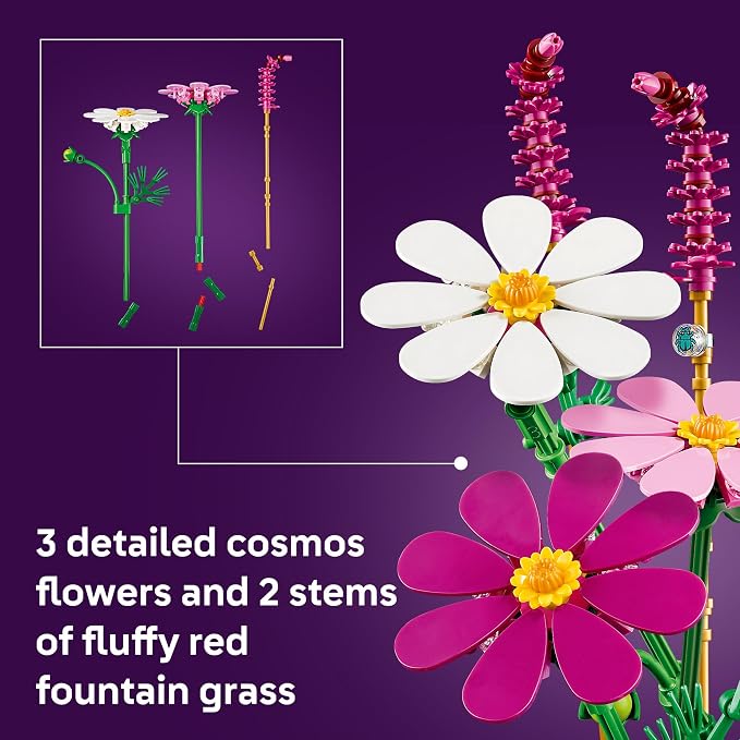 Cosmos Flowers Lego LF26
