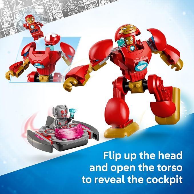 Ultron Vs. Iron Man Lego LF26