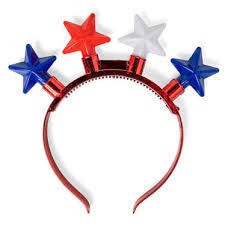 Jumbo Flashing Star Headband DMM26
