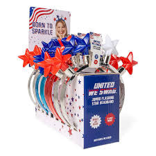 Jumbo Flashing Star Headband DMM26