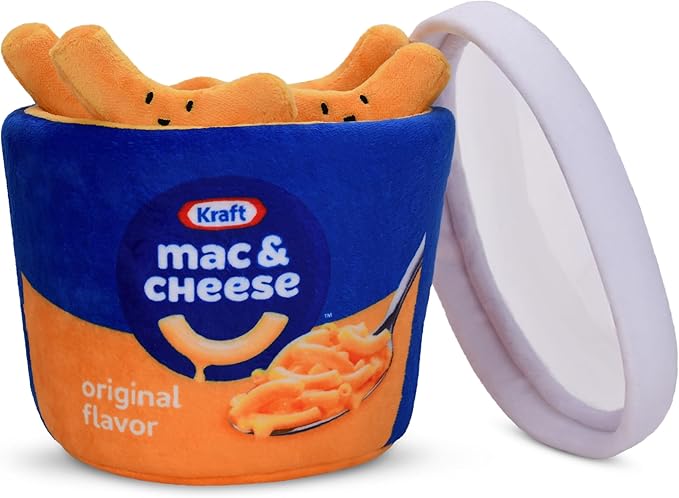 Kraft Mac and Cheese Microwave Packaging Plush ISC26