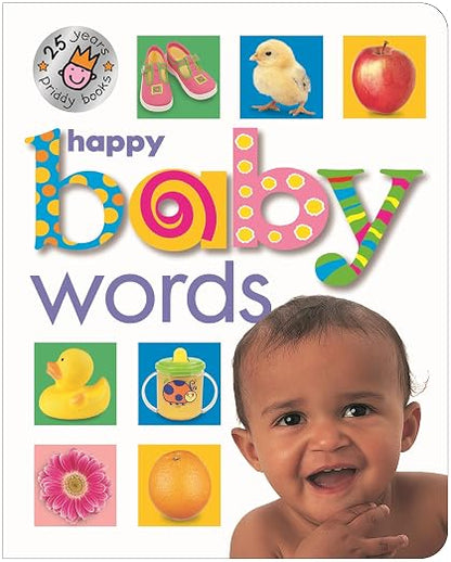 Happy Baby Words Book