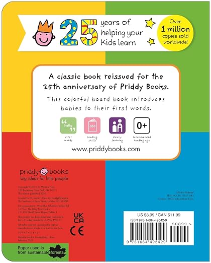 Happy Baby Words Book