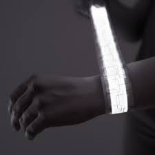 White Slap Bracelet LED BGZ26