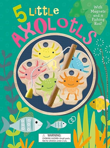 5 Little Axolotls Book