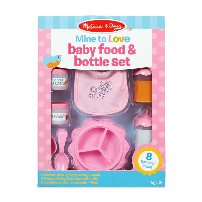 Baby Food & Bottle Set Mine To Love LJ26