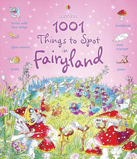 1001 Fairyland Spot The Difference Book HA26