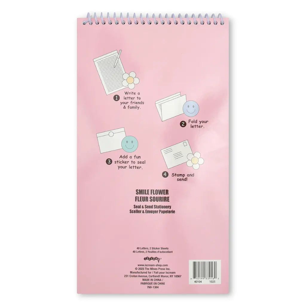 Smile Flower Stationery Books ISC26