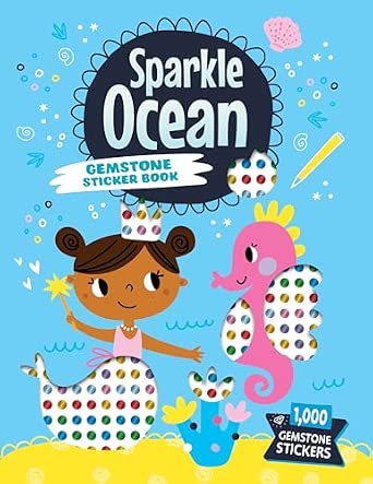 Sparkle Ocean Gemstone Sticker Book 252