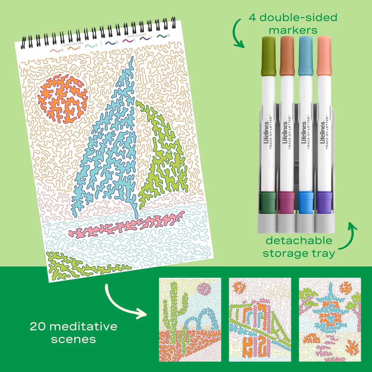Pack Your Bags Trace By Letter Flow Art LFN26