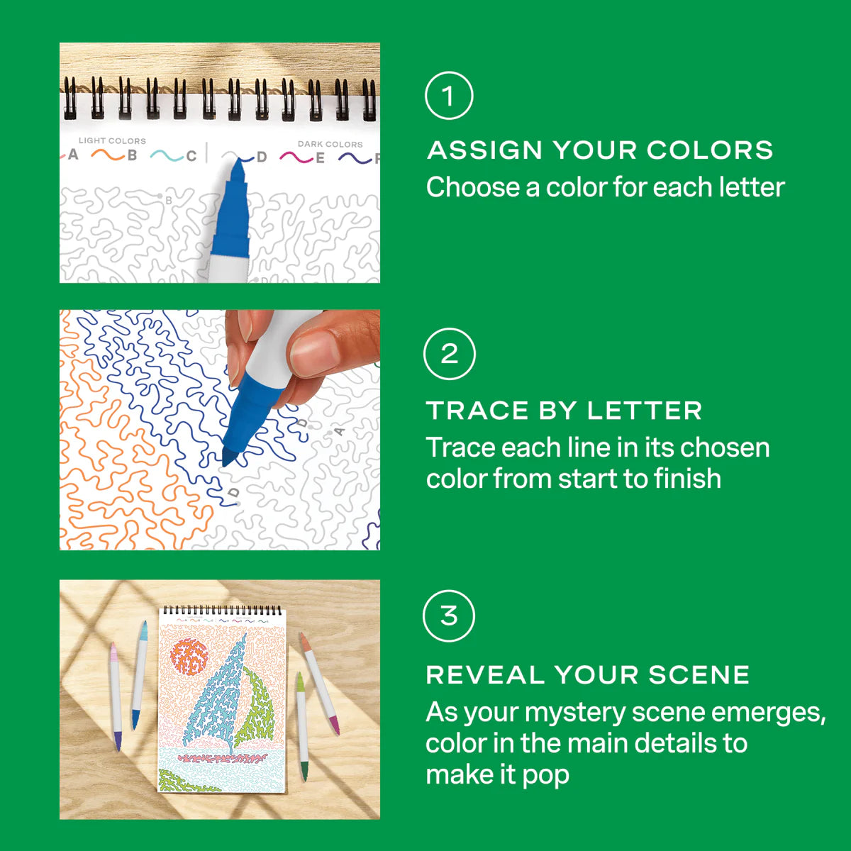 Pack Your Bags Trace By Letter Flow Art LFN26