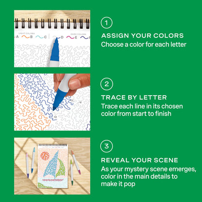 Pack Your Bags Trace By Letter Flow Art LFN26