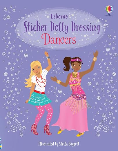 Sticker Dolly Dressing Dancers HA26