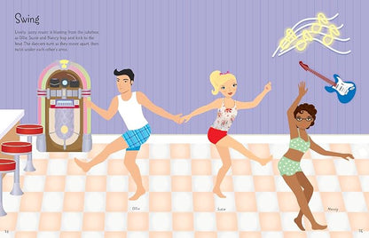 Sticker Dolly Dressing Dancers HA26