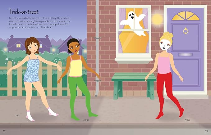 Sticker Dolly Dressing Halloween HA26
