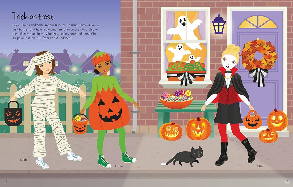 Sticker Dolly Dressing Halloween HA26