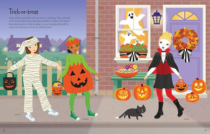 Sticker Dolly Dressing Halloween HA26