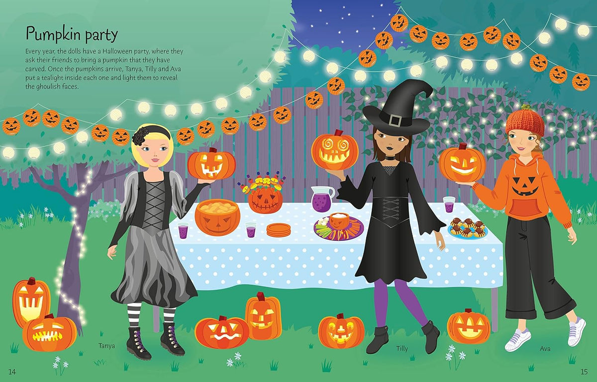 Sticker Dolly Dressing Halloween HA26