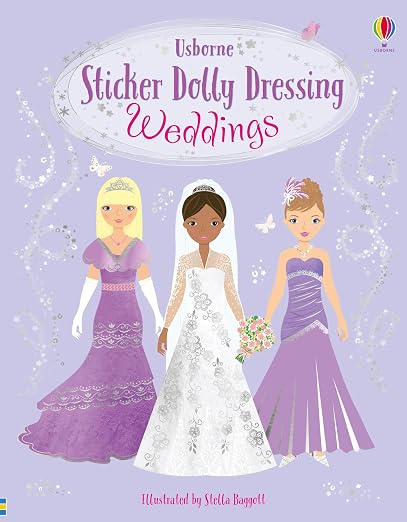 Sticker Dolly Dressing Weddings HA26
