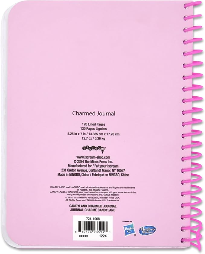 Candy Land Charmed Journal ISC26