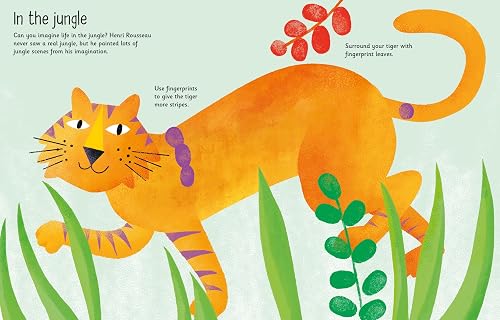 Art Fingerprint Activity Book HA26