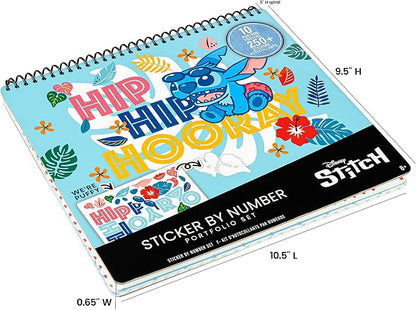 Hip Hip Hooray Stitch Sticker By Number BS25