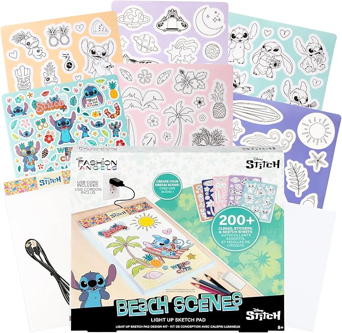 Stitch Light Up Sketch Pad BS25