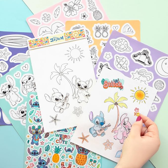 Stitch Light Up Sketch Pad BS25