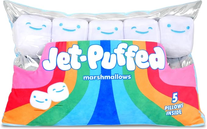 Jet-Puffed Marshmallows Packaging Plush ISC26