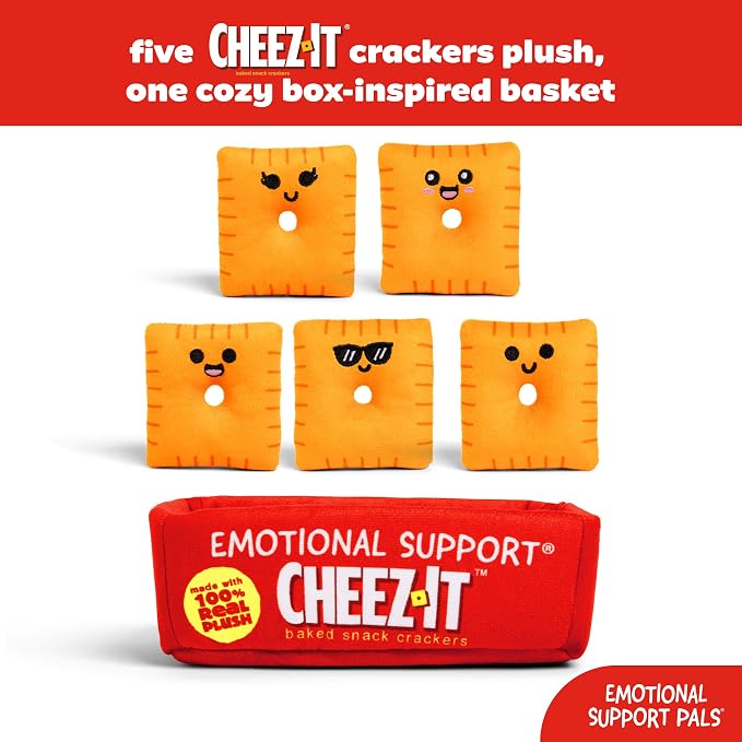 Cheeze Its Emotional Support Plush WDM26