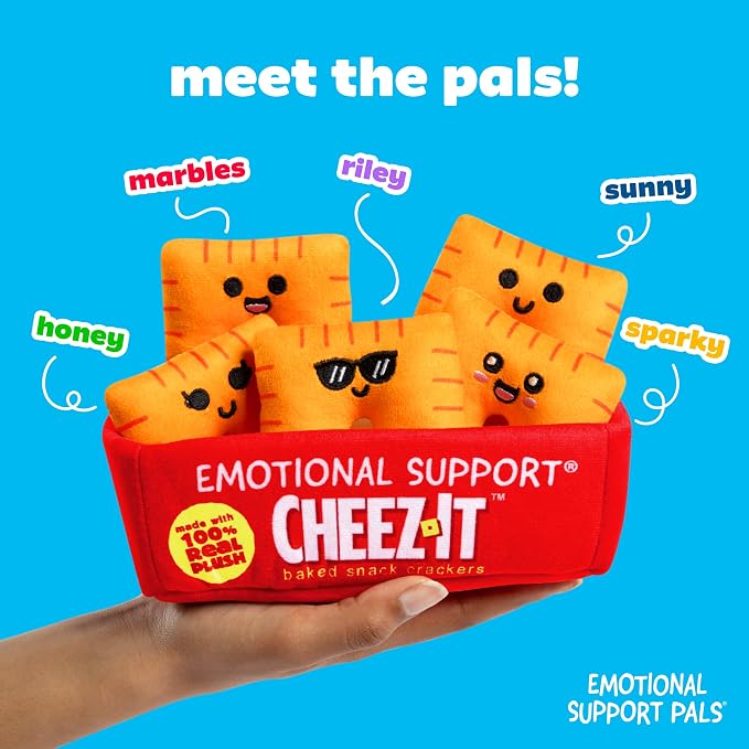Cheeze Its Emotional Support Plush WDM26