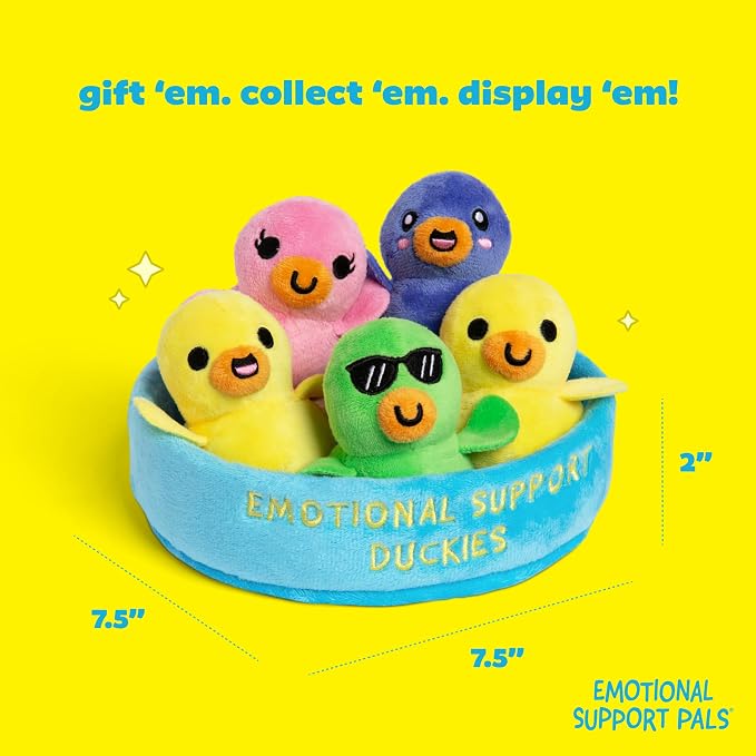 Duckies Emotional Support Plush WDM26