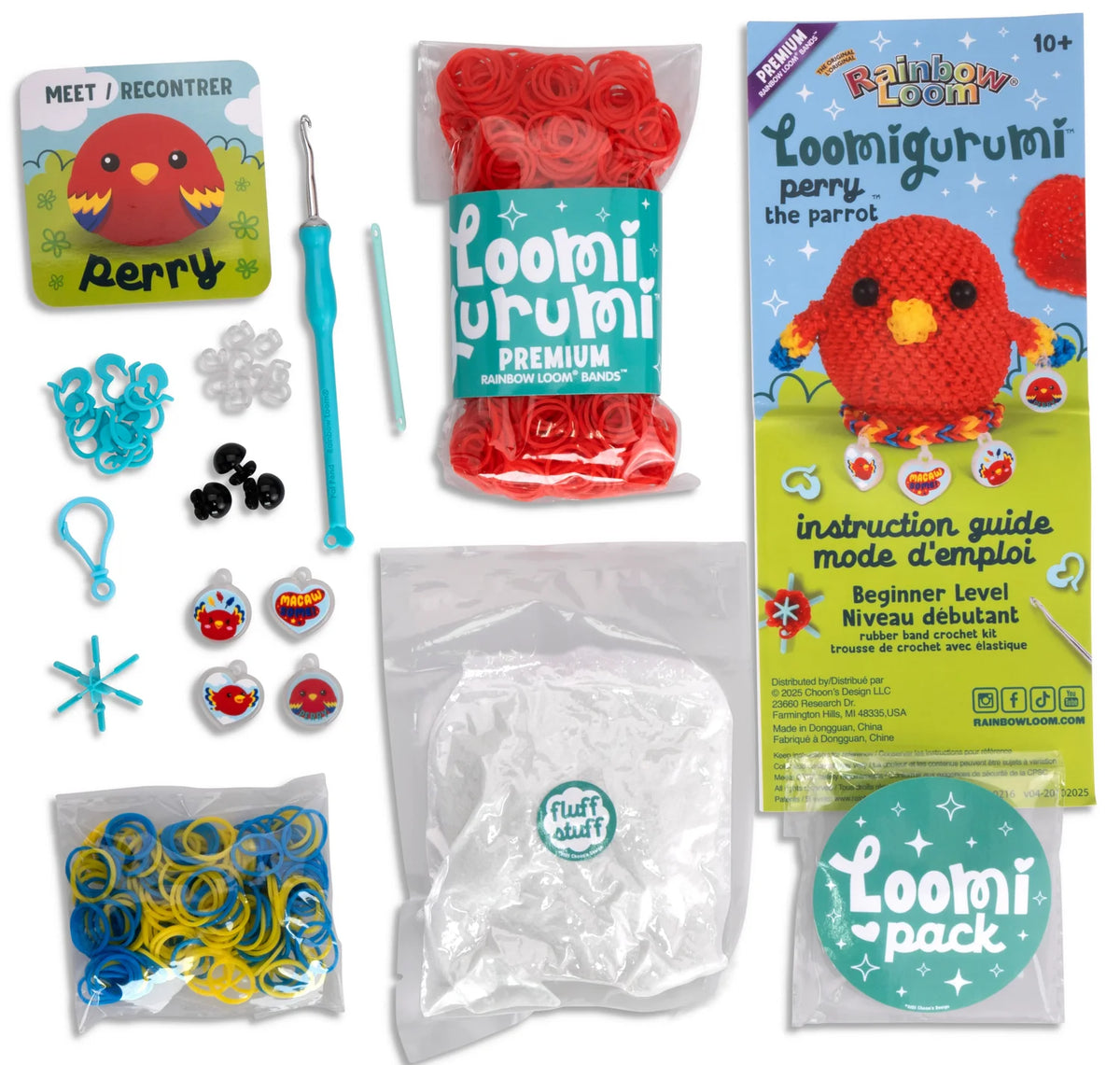 Loomigurumi Kit Parrot CDN26
