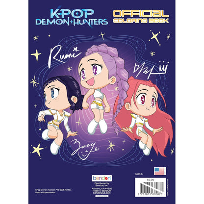 Kpop Demon Hunters Official Coloring Book BPI26