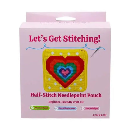 Heart Needlepoint Kit MVI26