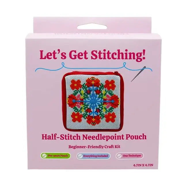 Floral Needlepoint Kit MVI26
