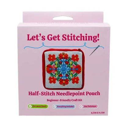 Floral Needlepoint Kit MVI26