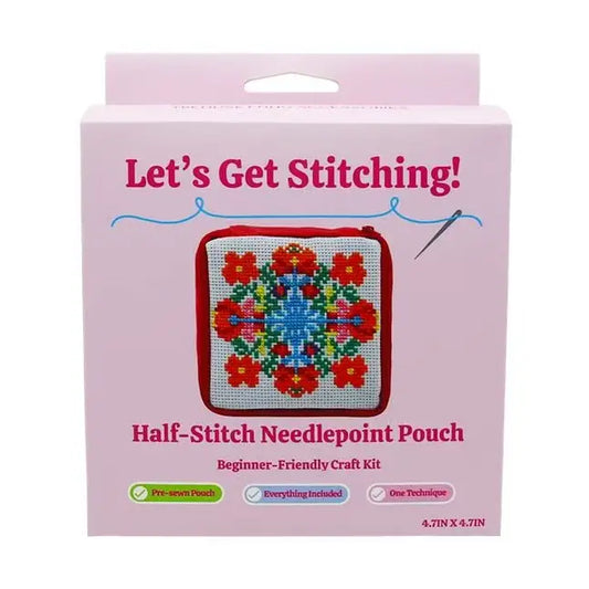 Floral Needlepoint Kit MVI26