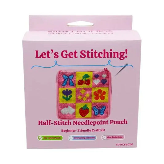 Checkered Needlepoint Kit MVI26