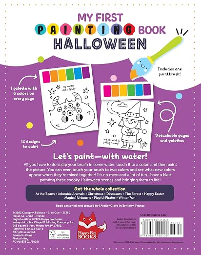 Halloween First Painting Book FH26