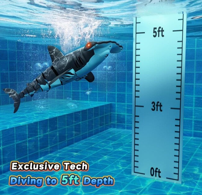 26 Rc Diving Hammer Shark