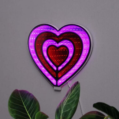 25 Heart Infnty Mirror252